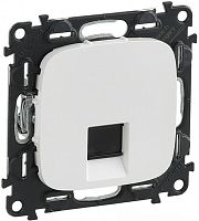 Розетка компьютерная без рамки Legrand Valena Allure 1-м. RJ45 6e белый картинка